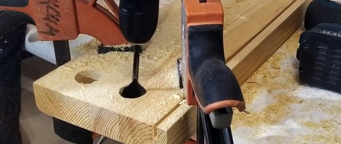 Como perfurar madeira com uma furadeira sem lascar