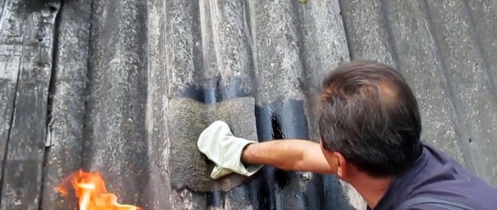 Как да поправите дупки в покрив от шисти надеждно и почти без разходи със собствените си ръце