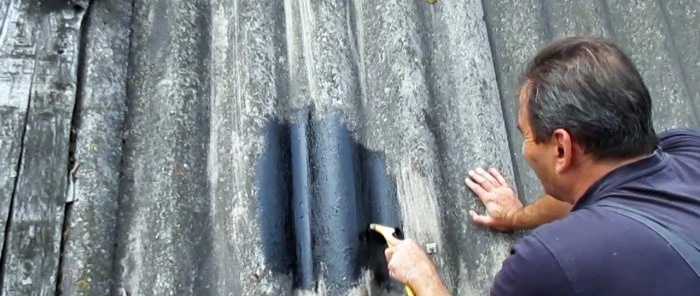Come riparare i buchi nel tetto in ardesia in modo affidabile e quasi gratuito con le tue mani