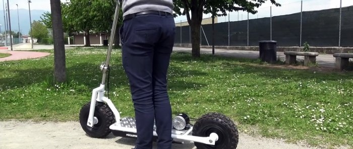 Cum să faci un scuter electric indestructibil cu un cadru puternic