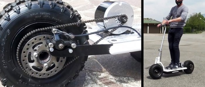 Bagaimana untuk membuat skuter elektrik yang tidak boleh dihancurkan dengan bingkai yang kuat