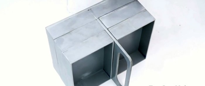 How to make a folding tool box from PVC pipe