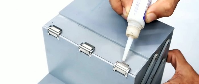 Kako napraviti sklopivu kutiju za alat od PVC cijevi