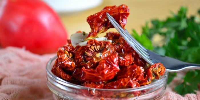 What to do with lots of tomatoes Make sun-dried tomatoes