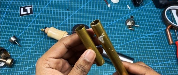 Comment fabriquer un pistolet à air chaud pour souder à partir d'un fer à souder ordinaire