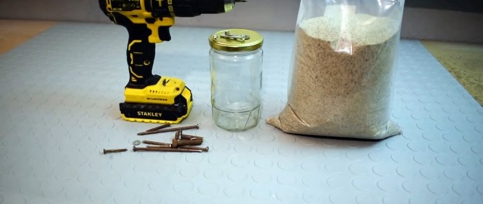 How to remove rust from small parts using a screwdriver without sandblasting