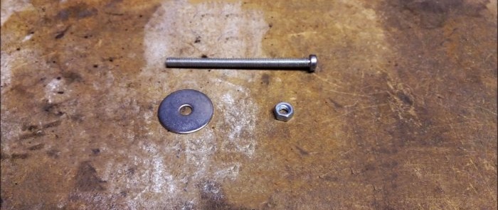 How to make a simple clamp from store-bought fasteners