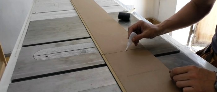 How to make a guide for a hand saw and cut boards exactly like on a stationary circular saw