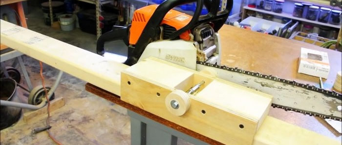 Hướng dẫn đơn giản nhất để cắt khúc gỗ thành ván bằng cưa máy bằng tay của chính bạn