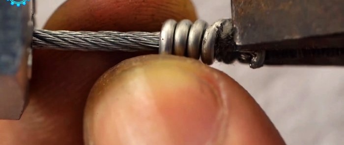 4 ideas for fastening steel cables