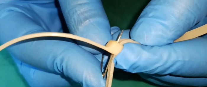 How to Unfasten a Plastic Cable Tie and Reuse It