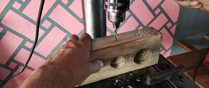 Cómo hacer palos redondos con un sencillo equipo de bricolaje