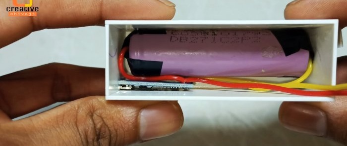 How to make a battery with voltage regulation up to 36 V