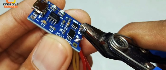 How to make a battery with voltage regulation up to 36 V