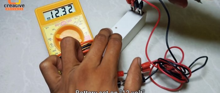 Cara membuat bateri dengan peraturan voltan sehingga 36 V