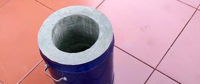 How to make a simple aluminum melting furnace