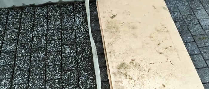 Come realizzare lastre per pavimentazione in modo economico senza tavolo vibrante