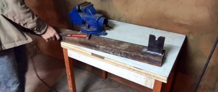 Hvordan man laver usædvanlige saks til at skære stålfirkanter