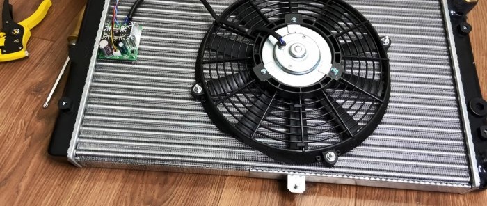 Hoe maak je een airconditioner van auto-onderdelen?