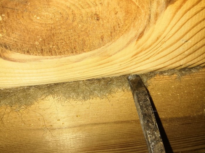 Kompetentno brtvljenje drvene kuće vlastitim rukama