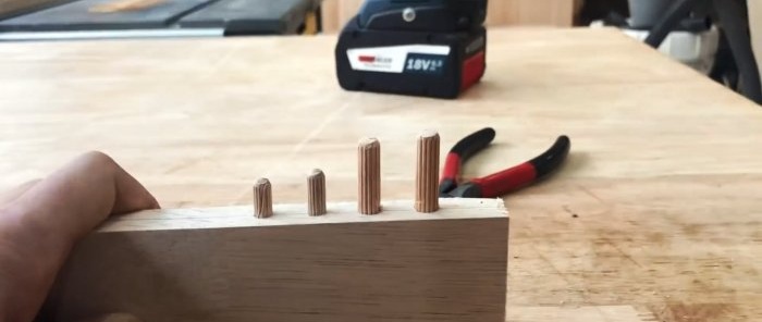 Cómo fijar tacos en madera utilizando el principio de anclajes en hormigón