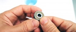 How to lubricate a sealed bearing without disassembly
