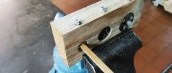 How to make round sticks: simple DIY equipment