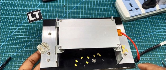 Com fer una mini estació per soldar components SMD sense assecador de cabells