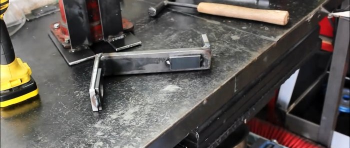 How to make a jack adapter for lifting heavy loads with a low grip