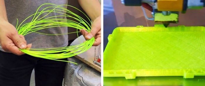 Cách làm dây tóc nhựa cho máy in 3D từ chai PET