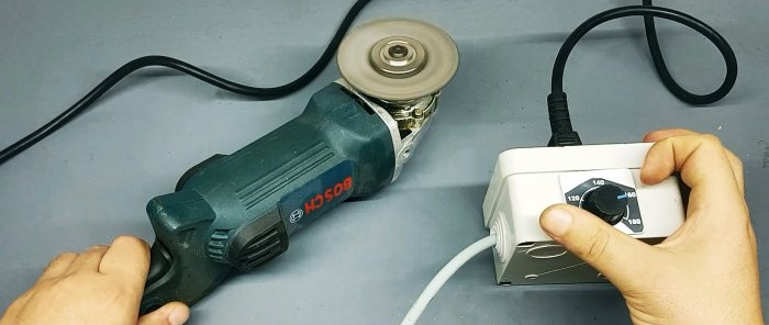 Jak vyrobit regulátor otáček elektrického nářadí bez znalosti elektroniky