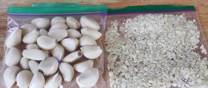 4 måter å lagre hvitløk i veldig lang tid hjemme uten kjeller