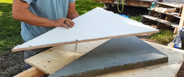 Jak vyrobit formu a vyrobit velkoformátové betonové dlaždice rychle a efektivně