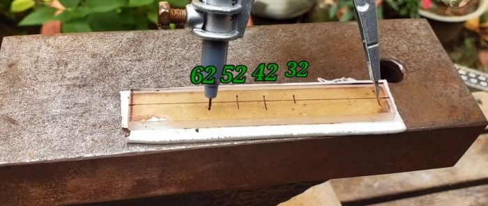 Как да направите инструмент за маркиране на гладки завои на профилни тръби