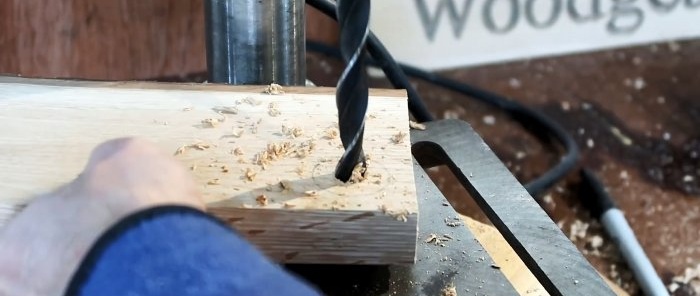 Cómo hacer fácilmente tiradores redondos para muebles sin torno
