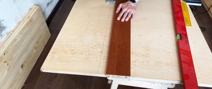 Comment fabriquer un meuble TV suspendu avec support caché
