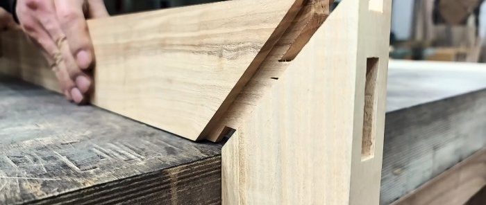 Kako spojiti drvene dijelove bez ljepila pomoću klina i odstojnih klinova