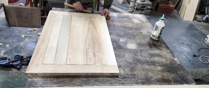 How to join wooden pieces without glue using a tenon and spacer wedges