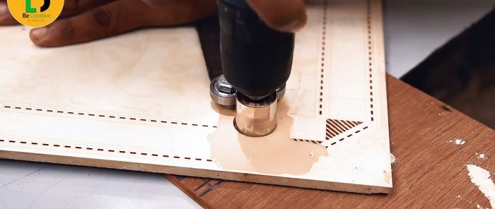 How to make a core drill stop for straight drilling of holes in glass or ceramics