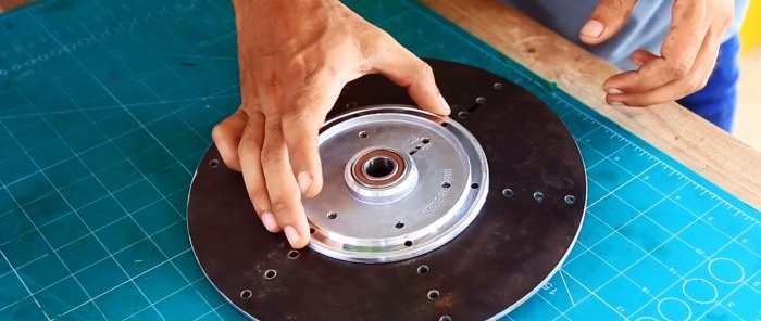 Hvordan lage en vindgenerator fra et hoverboard-motorhjul