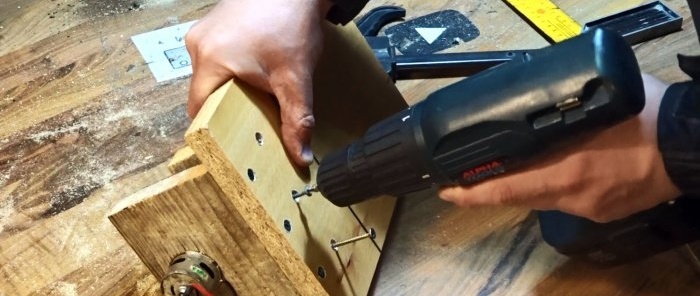 Hvordan lage en sirkelsag fra en gammel skrutrekker