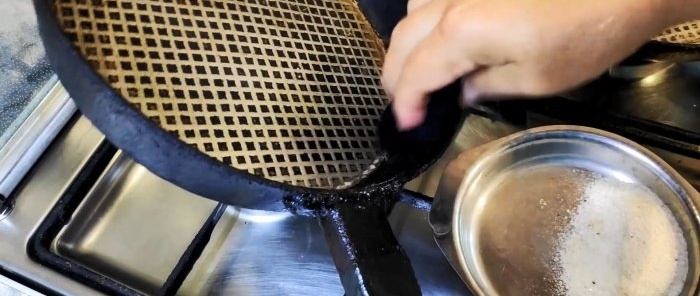 How to prevent anything from sticking to an aluminum or cast iron frying pan