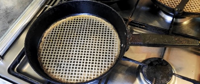 How to prevent anything from sticking to an aluminum or cast iron frying pan