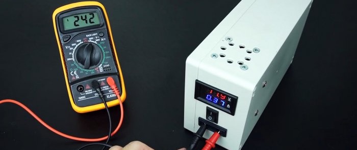 Como fazer uma bateria de 220 V 50 Hz