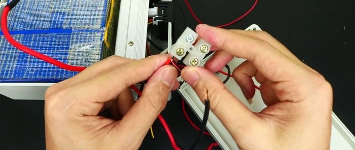 Ako vyrobiť batériu 220 V 50 Hz