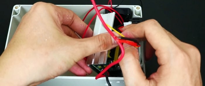 Kako napraviti bateriju od 220 V 50 Hz