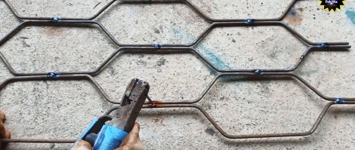 Como fazer um dispositivo para fazer grades a partir de uma haste