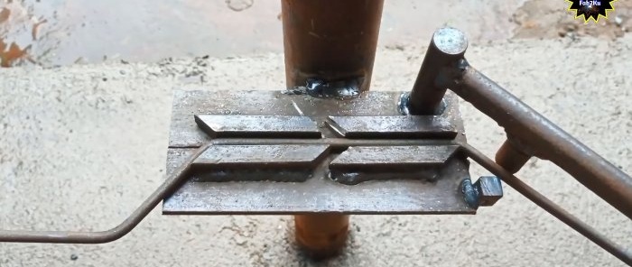 Πώς να φτιάξετε μια συσκευή για την κατασκευή σχάρων από μια ράβδο