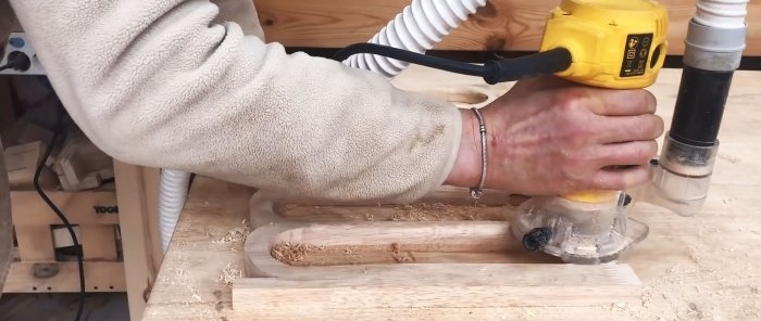 Wie man aus einem einzigen Stück Möbelbrett ein Gitter herstellt