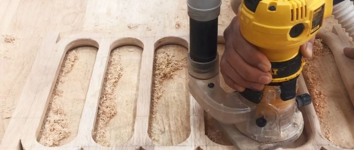 Како направити решетку од једног комада плоче за намештај